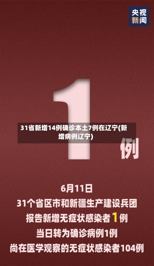 31省新增14例确诊本土7例在辽宁(新增病例辽宁)-第2张图片