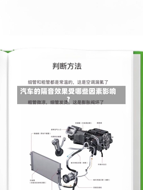 汽车的隔音效果受哪些因素影响?-第3张图片